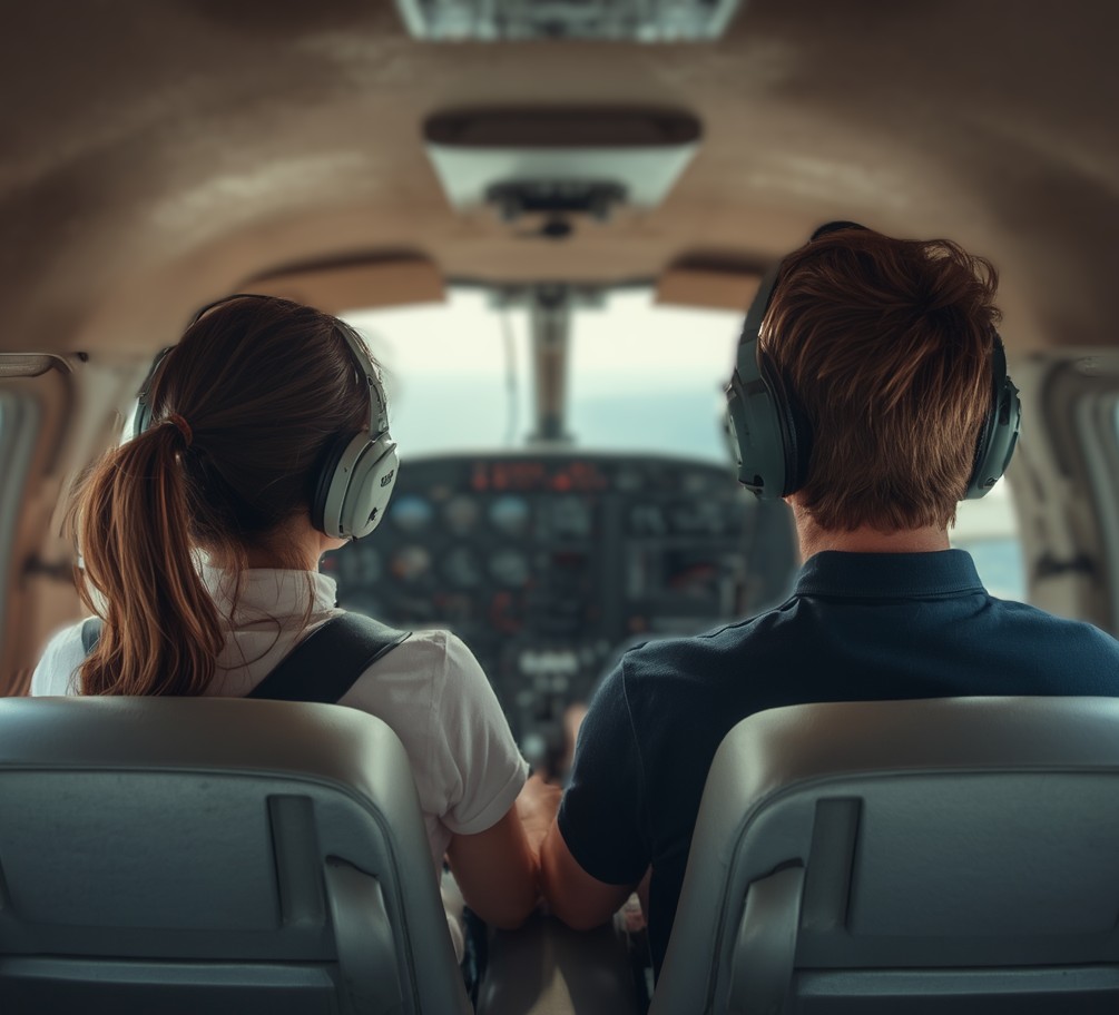 CFI and student pilot — Flight Instructor training at Fly Eagle Sport