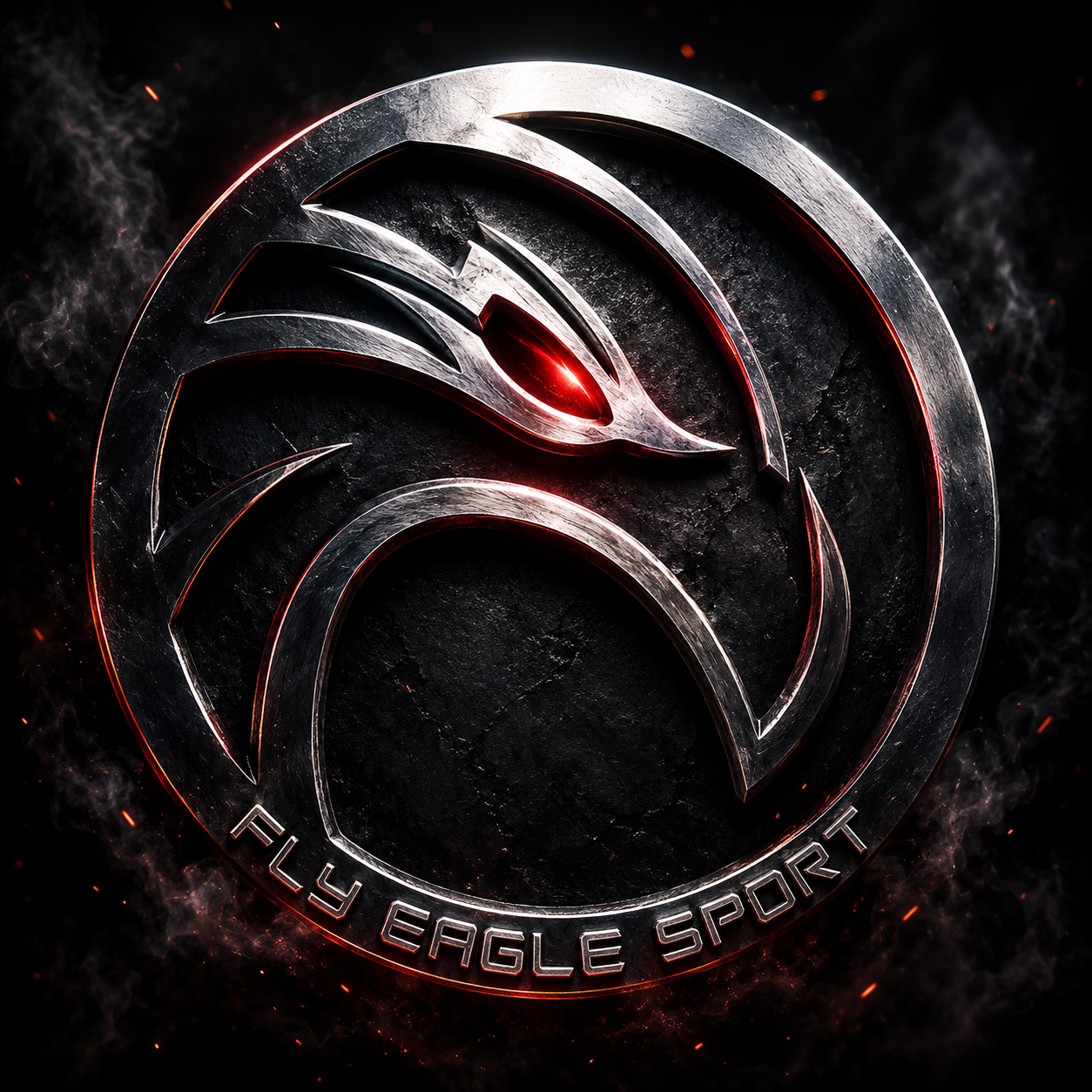 Fly Eagle Sport — Fly Eagle Sport metallic emblem